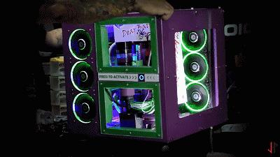 能热饭还能当马桶?别拦我,请把我埋在这样的电脑机箱里