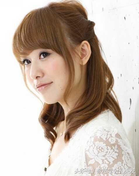 公主头发型扎法发量少的怎么扎,公主头发型扎法简单又漂亮不披散