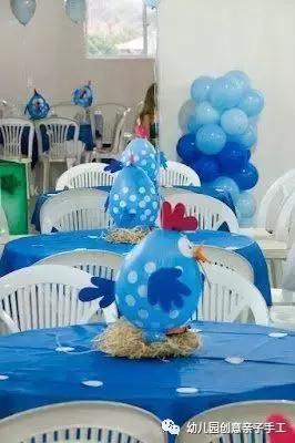 幼儿园气球龙的制作,幼儿园环创恐龙风吊饰