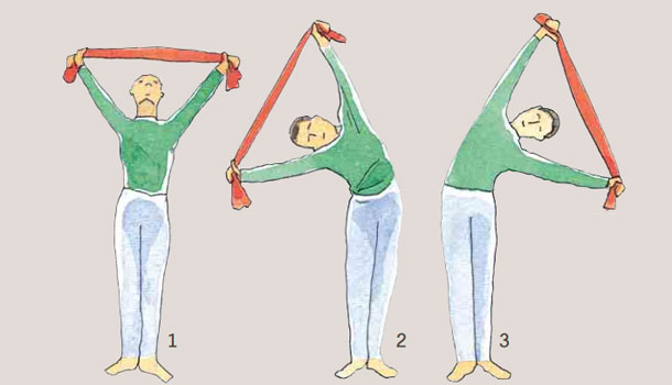 在家就能做:6招毛巾操有助缓解背痛、失眠……