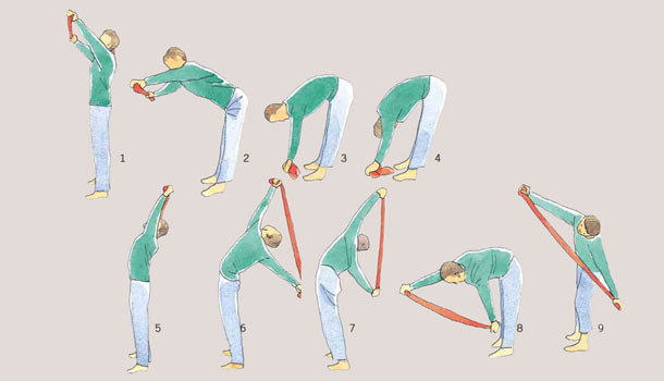 在家就能做:6招毛巾操有助缓解背痛、失眠……