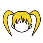 日本人气最高的双马尾美少女,齐刘海双马尾动漫少女