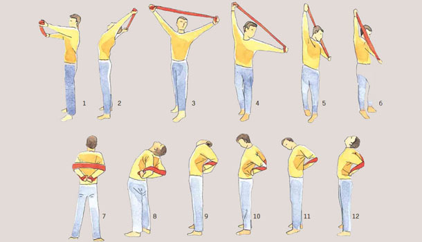 在家就能做:6招毛巾操有助缓解背痛、失眠……