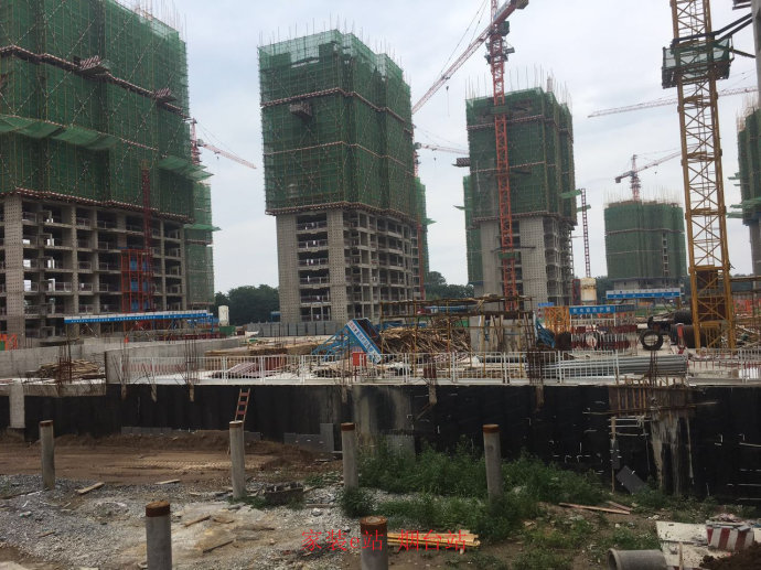 越秀星汇金沙小区3期最新进度，7.20号烟台装修小控探越秀！