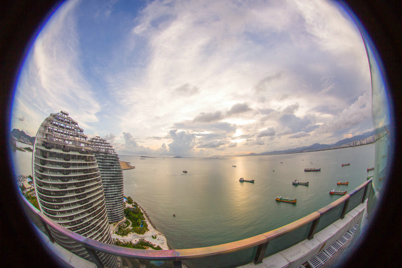 感受三亚的大海,三亚凤凰岛海景美照