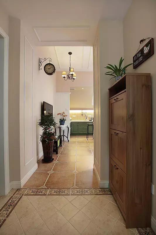 走廊菱形铺贴效果图,菱形铺贴