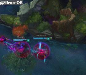 LOLUzi滑板鞋对战辅助Faker，无限位移一个人虐了SKT中野