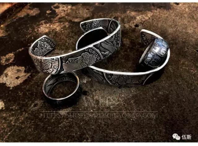 能用硬币做的首饰都在这里了系列之二伍斯硬币改造美国摩根银币手镯篇