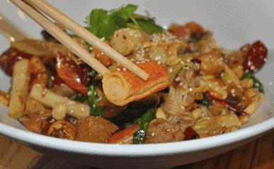 麻辣香锅真是麻辣鲜香,四川麻辣香锅菜