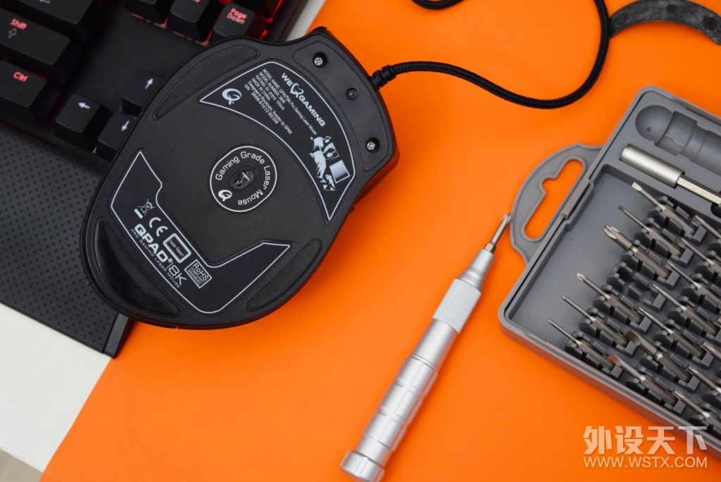 缝缝补补又三年QAPD8K鼠标修复记顺带拆解