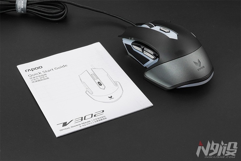 雷柏v300c鼠标拆解,雷柏v302幻彩rgb鼠标