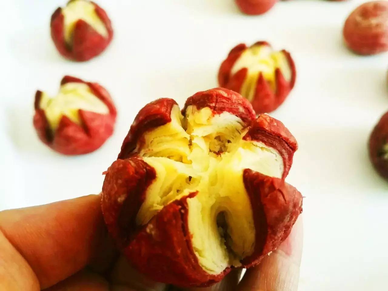 杭州特产糕点荷花酥,浙江名吃荷花酥花样制作全过程