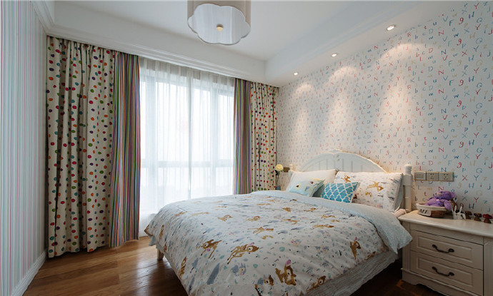 大连葵英九號简欧风格装修案例，只因为它的美好一切都值得！