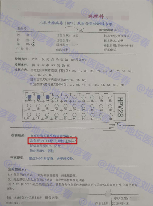 hpv病例分享,高危型hpv31阳性湿疣怎么治疗