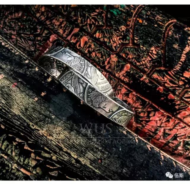 能用硬币做的首饰都在这里了系列之二伍斯硬币改造美国摩根银币手镯篇