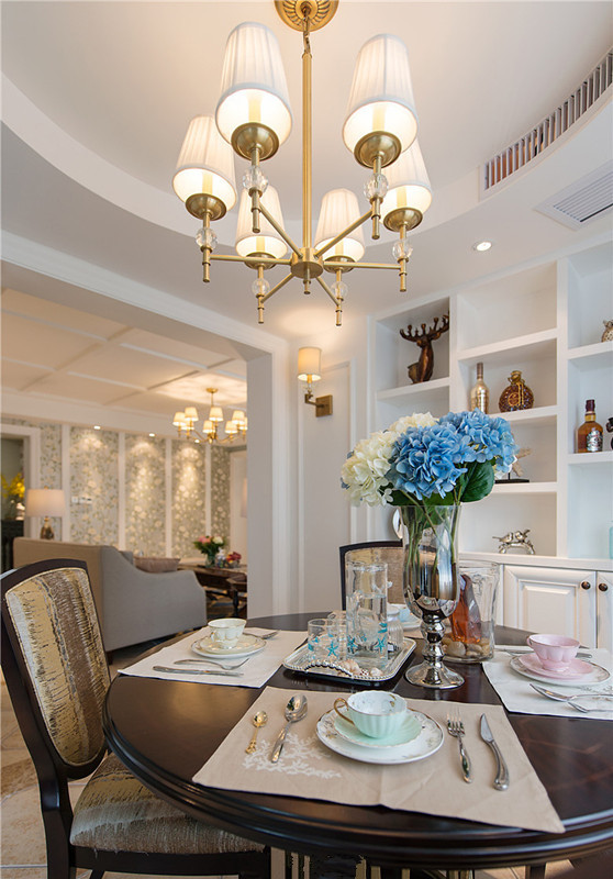 大连葵英九號简欧风格装修案例，只因为它的美好一切都值得！