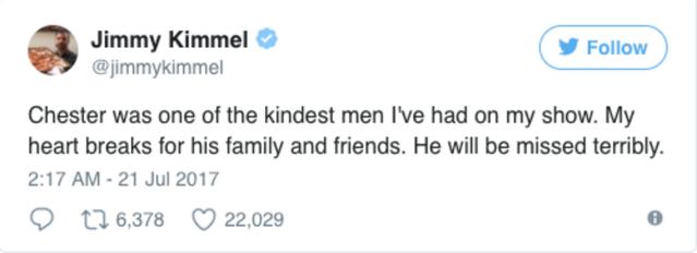 怀念林肯公园贝宁顿,致敬林肯公园主唱贝宁顿