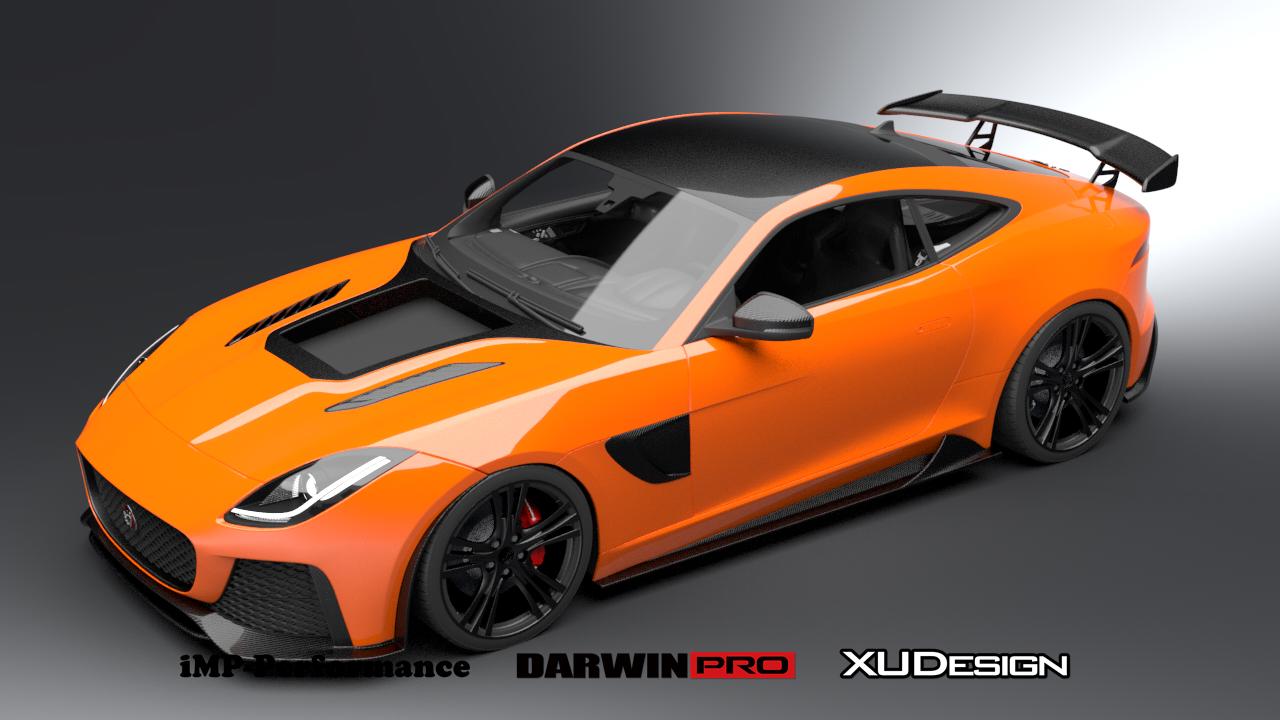 佐罗之剑！优雅的英伦跑车捷豹F-type换装最新XUDesign空力套件，每个人都为之侧目！