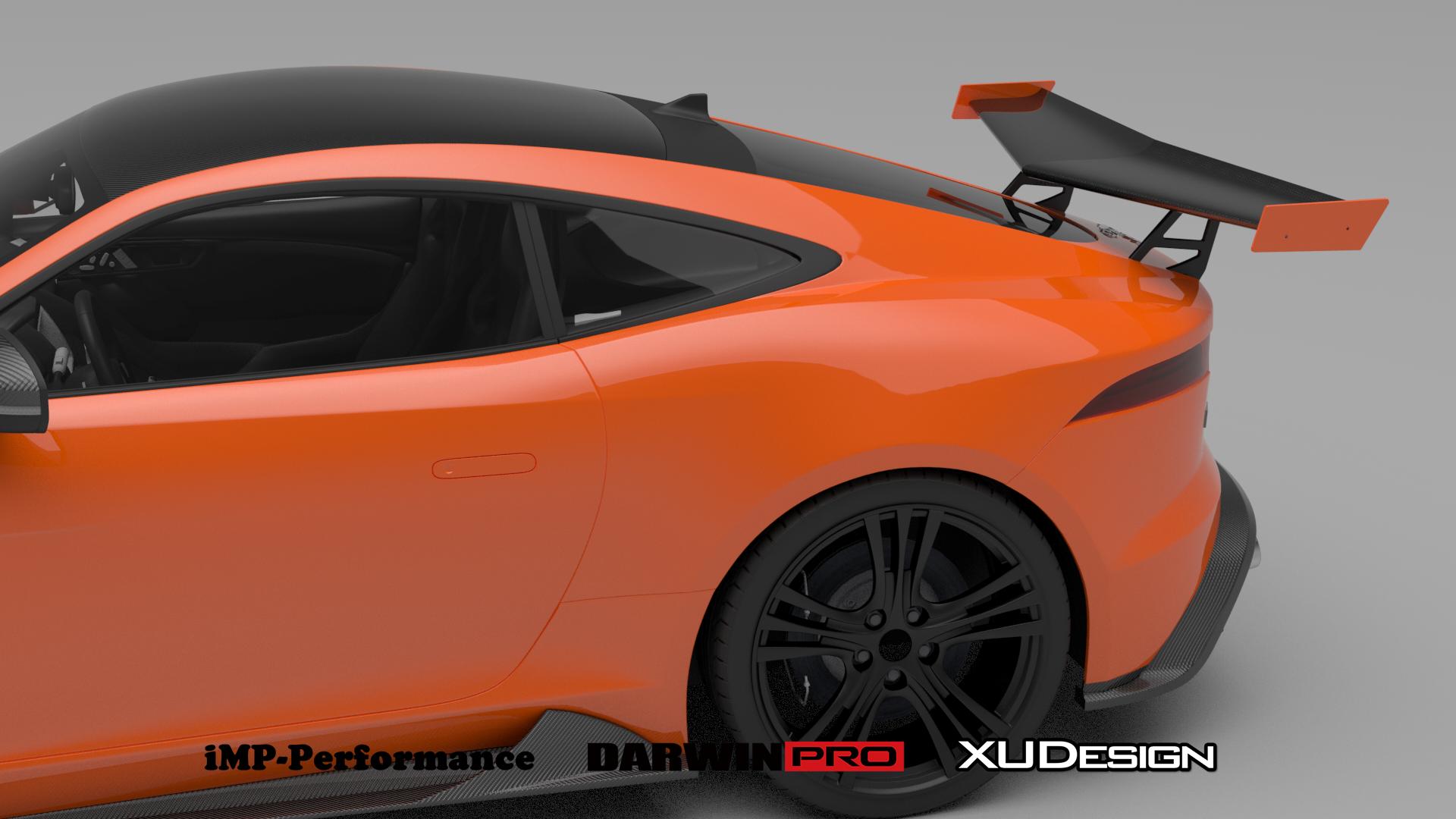 佐罗之剑！优雅的英伦跑车捷豹F-type换装最新XUDesign空力套件，每个人都为之侧目！