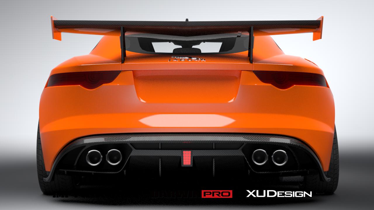 佐罗之剑！优雅的英伦跑车捷豹F-type换装最新XUDesign空力套件，每个人都为之侧目！