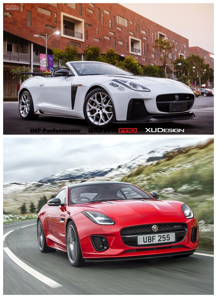 佐罗之剑！优雅的英伦跑车捷豹F-type换装最新XUDesign空力套件，每个人都为之侧目！