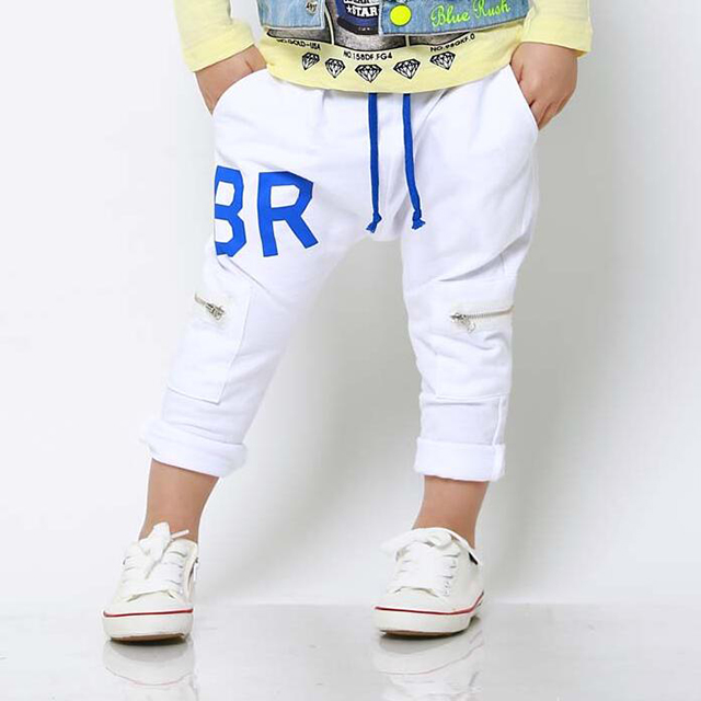 男童潮款七分裤高级感,秋天最流行男孩的休闲裤窄版