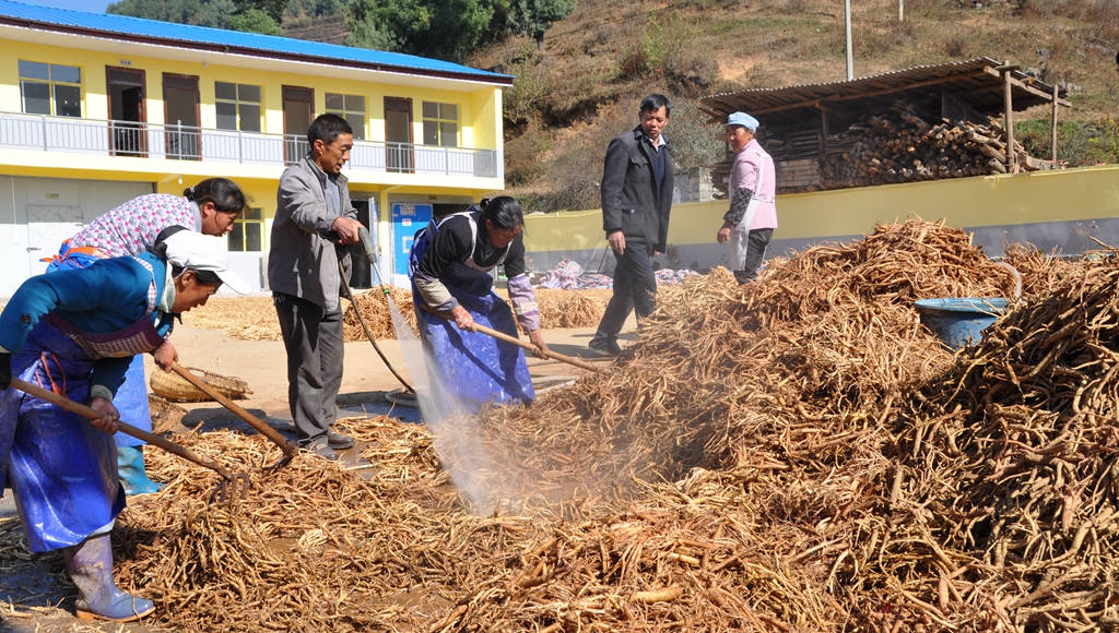 谭德才同志,永善县茂林镇谭德才