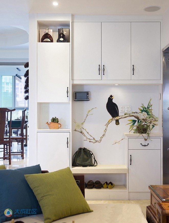 岚庭装修100平,岚庭装饰案例