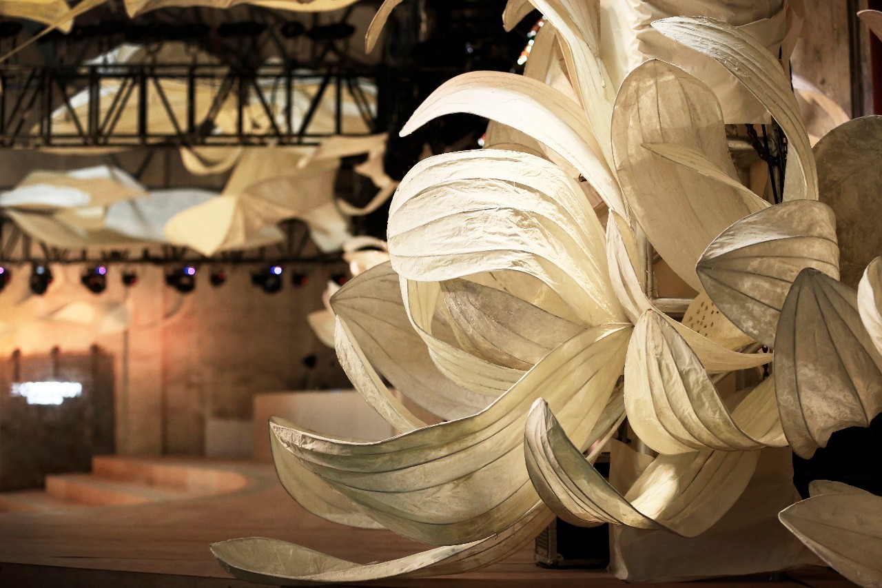 误入凡尘的时装秀,穿越到古代时装表演