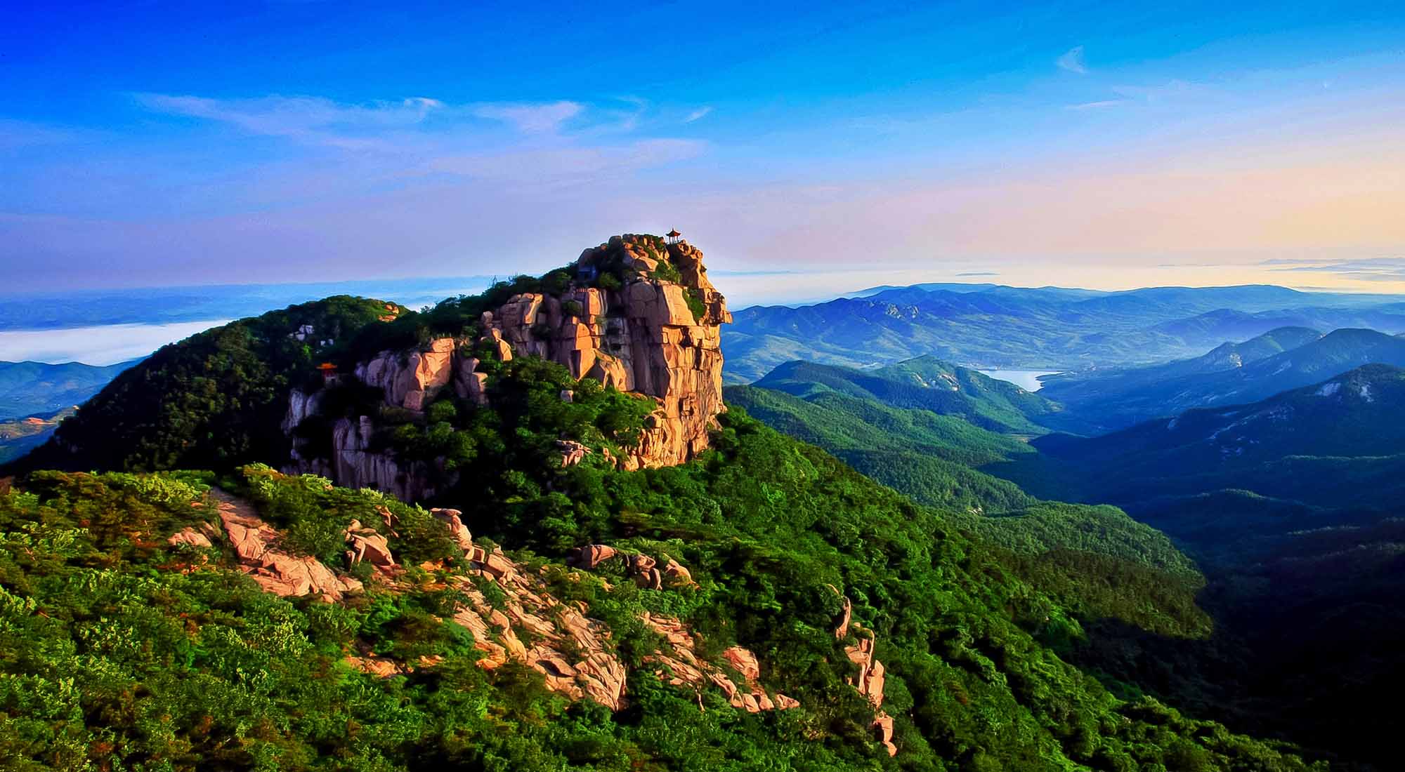 亲山近水享绿色福利,五彩鸢都创森林潍坊