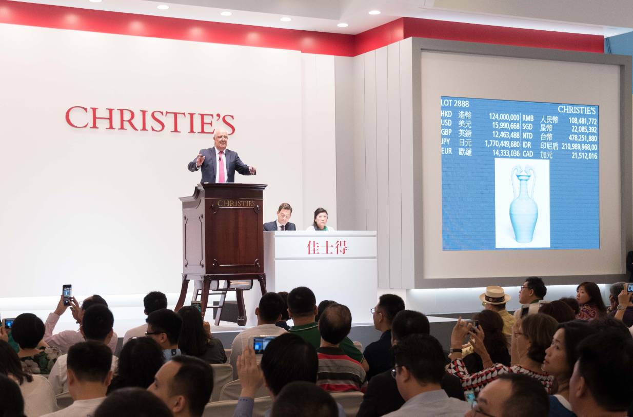 香港佳士得拍卖赵无极作品,赵无极佳士得香港秋拍视频