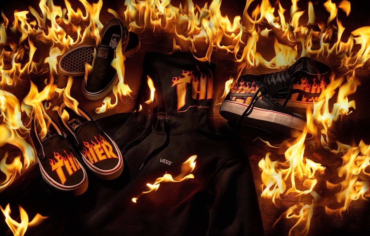 VANS比较经典的联名款有哪些,vans联名thrasher什么时候结束