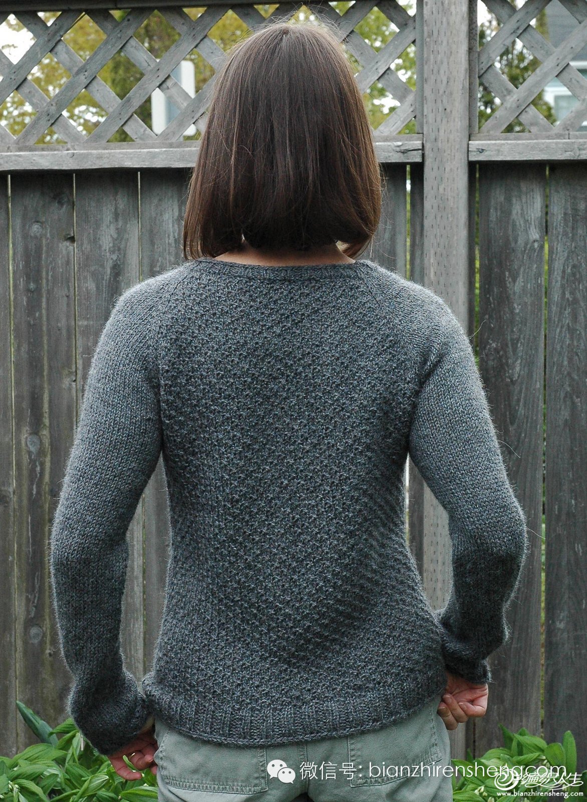 女士毛衣编织教程领口,从上往下圆领毛衣编织教程全过程