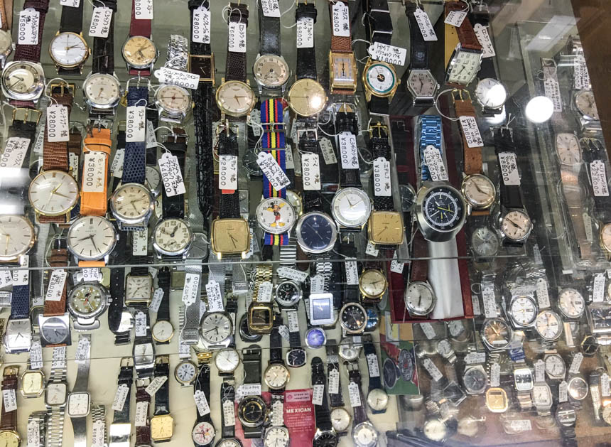 去日本玩必须看的,日本中古表店