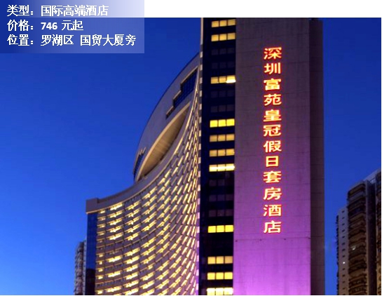 2月深圳TOP10酒店