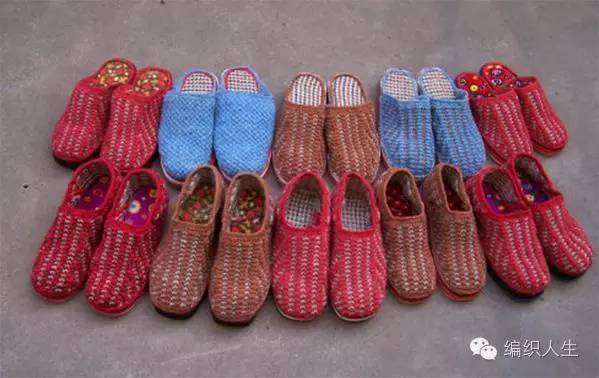 棒针毛线拖鞋编织教程全过程简单,毛线拖鞋棒针水草花编织视频