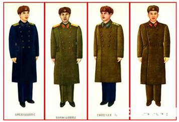 军装演变中国,80年代的军装是什么款式