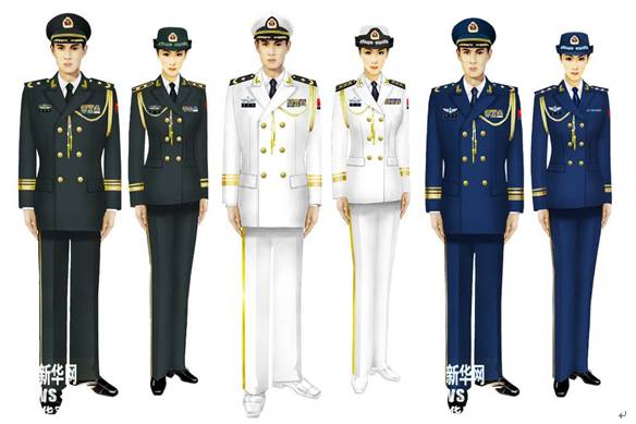 军装演变中国,80年代的军装是什么款式