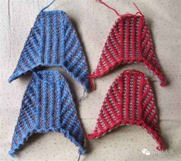 棒针毛线拖鞋编织教程全过程简单,毛线拖鞋棒针水草花编织视频