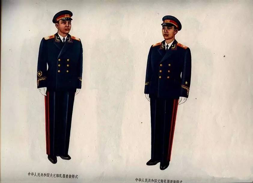 军装演变中国,80年代的军装是什么款式