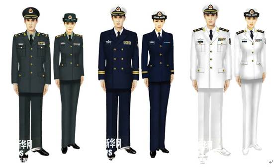 军装演变中国,80年代的军装是什么款式