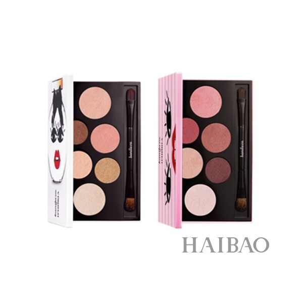 眼妆教程日常化妆显大不贴睫毛,眼妆上下画法