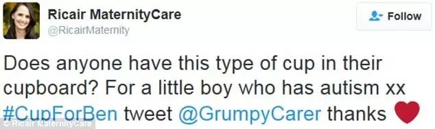 一只中国制造的小水杯,接力救援这个来自星星的孩子