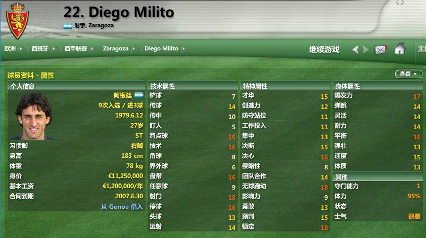 「FM07西甲篇（下）」米利托兄弟+艾马尔，恐怖的萨拉戈萨