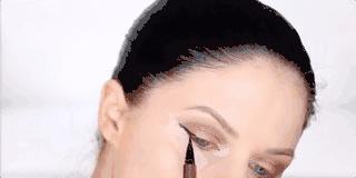 手残党怎么画眼线最简单方便快捷,手残党画眼线最简单的方法内双