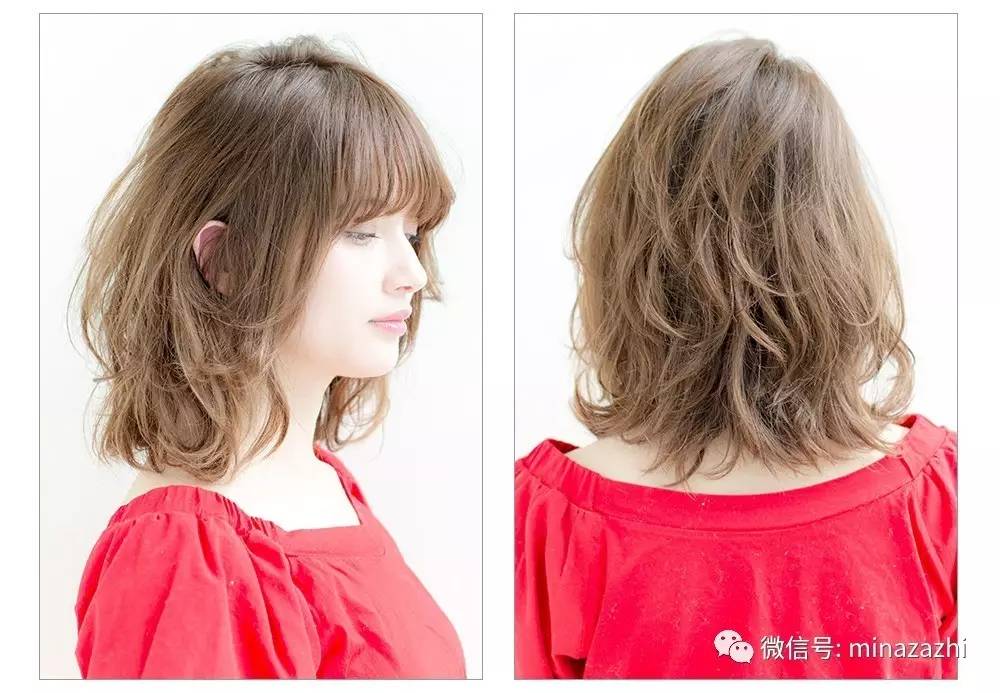 2022年最流行的发型长直发瓜子脸,2021年最流行的高颧骨发型中长发