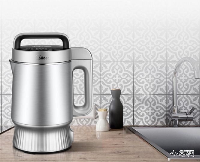 美的生磨豆浆机早餐豆浆,早餐豆浆机推荐高颜值