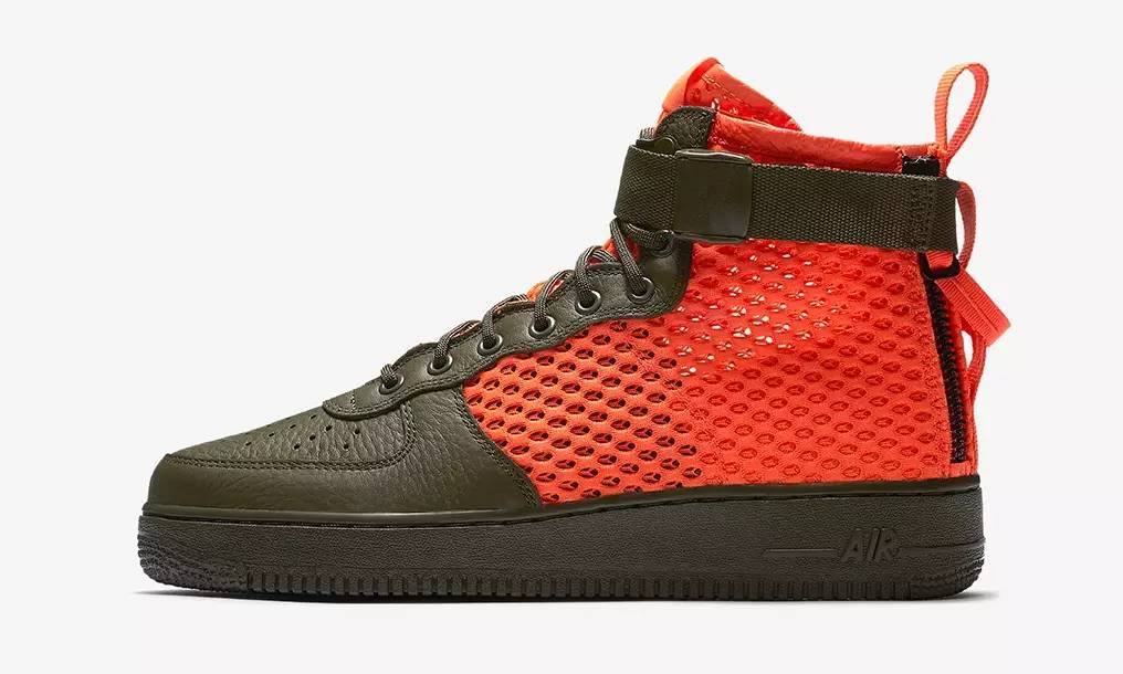 nikesf-af1mid,球鞋夏天穿不热