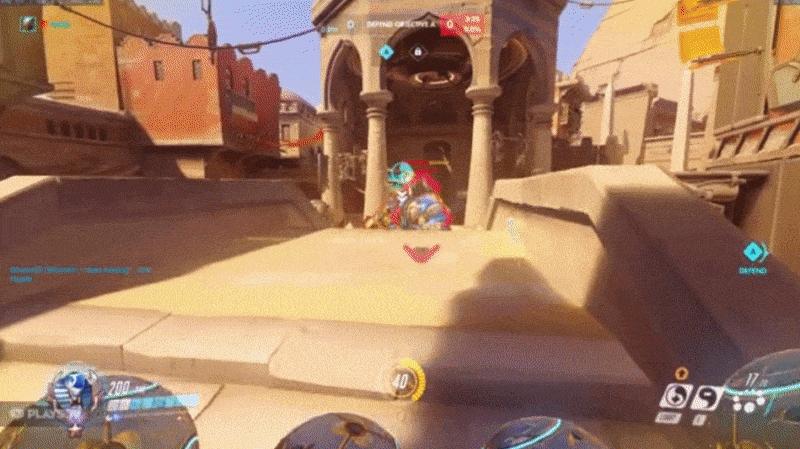 守望先锋电线杆躲核爆,守望先锋黑影卡bug