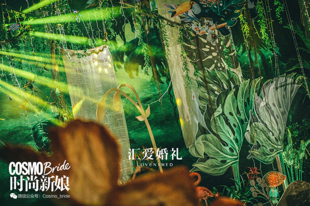 森系婚礼高级简约,清新自然的森系婚礼风格